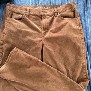 American Eagle Outfitters Brown Corduroy Pants